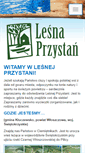 Mobile Screenshot of lesnaprzystan.com